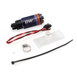 Alternative view of DeatschWerks 88-91 BMW 325i DW65C 265lph Compact Fuel Pump w/ Install Kit (w/o Mounting Clips)