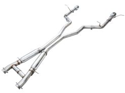AWE Tuning 18-23 Dodge Durango SRT & Hellcat Track Edition Exhaust - Chrome Silver Tips - Image 4