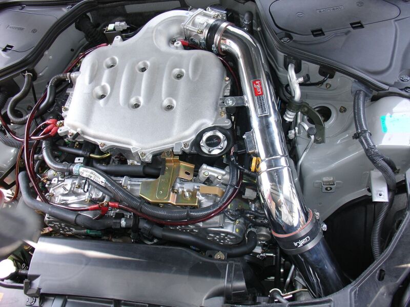 Injen 03-06 G35 AT/MT Coupe Black Cold Air Intake - Image 4