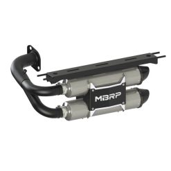 Alternative view of MBRP 19-20 Honda Talon Dual Slip-On Exhaust System w/Performance Muffler