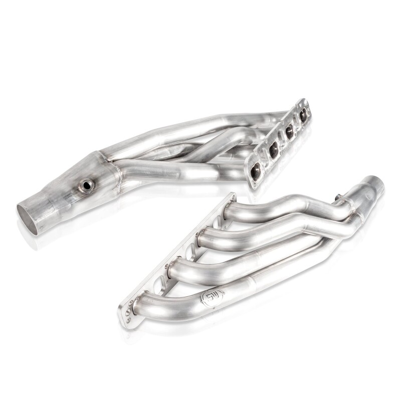 Stainless Works 2018 Jeep TrackHawk 6.2L Headers 1-7/8in Primaries High-Flow Cats 3in Leads - Image 7