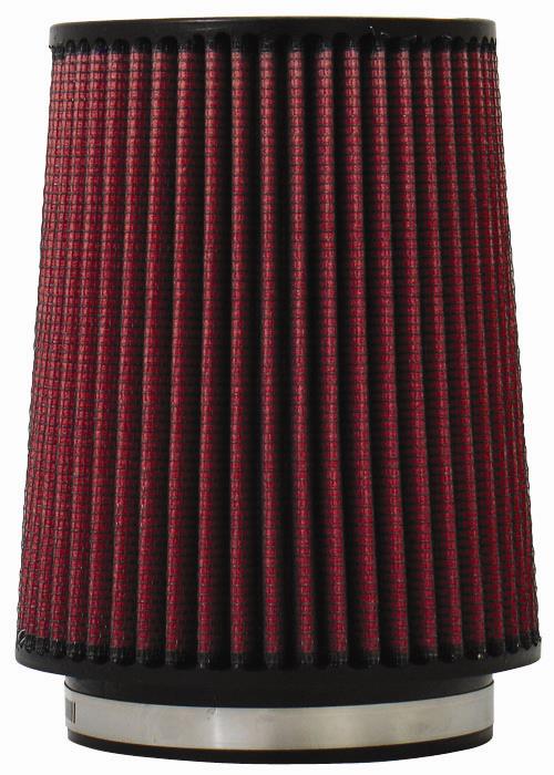 Injen High Performance Air Filter - 5 Black Filter 6 1/2 Base / 8 Tall / 5 1/2 Top - Image 2