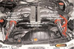 Injen 90-96 Pipe Only Intake System 300Z Non Turbo Polished Short Ram Intake - Image 6