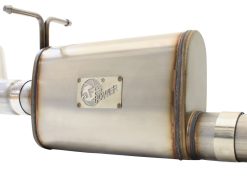 aFe MACHForce XP Exhaust 3in-3.5in SS Single Side Ext CB w/ Black Tip 99-04 Ford F150 V8 5.4L/6.8L - Image 6