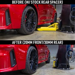 Mishimoto Wheel Spacers - 5x114.3 - 60.1 - 40 - M12 - Black - Image 3