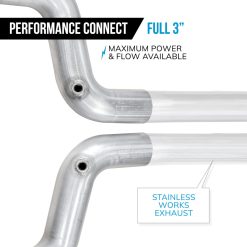 Stainless Works 15-25 Mustang GT Lead Pipe Kit - Performance Connect