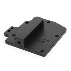 Mishimoto 2015+ Ford Mustang GT RHD Oil Cooler Block-Off Plate - Black - Image 3