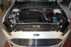 Injen 14 Ford Fusion 2.0L Eco Boost 4Cyl Short Ram Intake w/MR Tech & Heat Shield Black - Image 2