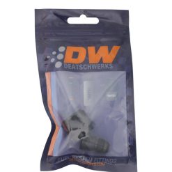 Alternative view of DeatschWerks 8AN Female Flare to 6AN Male Flare Reducer - Anodized Matte Black