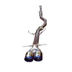 Injen 17-20 Honda Civic Si 1.5L Turbo (Sedan Only) 3in Cat-Back Stainless Steel Exhaust - Image 3
