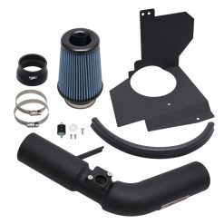 Alternative view of Injen 18-21 Subaru WRX STI H4-2.5L Turbo SP Aluminum Series Cold Air Intake - Wrinkle Black