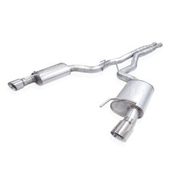 Stainless Works 2024 Mustang GT Catback Dual Tips Legend Sound X-Pipe Factory Connect Exhaust - Image 3