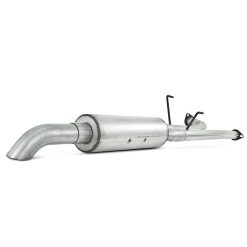 MBRP 07-08 Toyota Tundra Cat Back Turn Down Single Side Aluminized Exhaust - Image 3