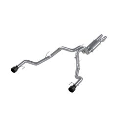 Alternative view of MBRP 17-20 Ford F-150 Raptor 3.5L Ecoboost Dual Rear Exit T409 3in Resonater Back Exhaust System