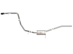 Alternative view of aFe 22-23 Ford Maverick EcoBoost L4 2.0L(t) Vulcan Series 2-1/2in 304 SS Cat-Back w/ Black Tip