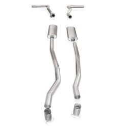 Alternative view of Stainless Works Chevy/GMC Truck 1967-87 Exhaust Truck 3in Chambered System