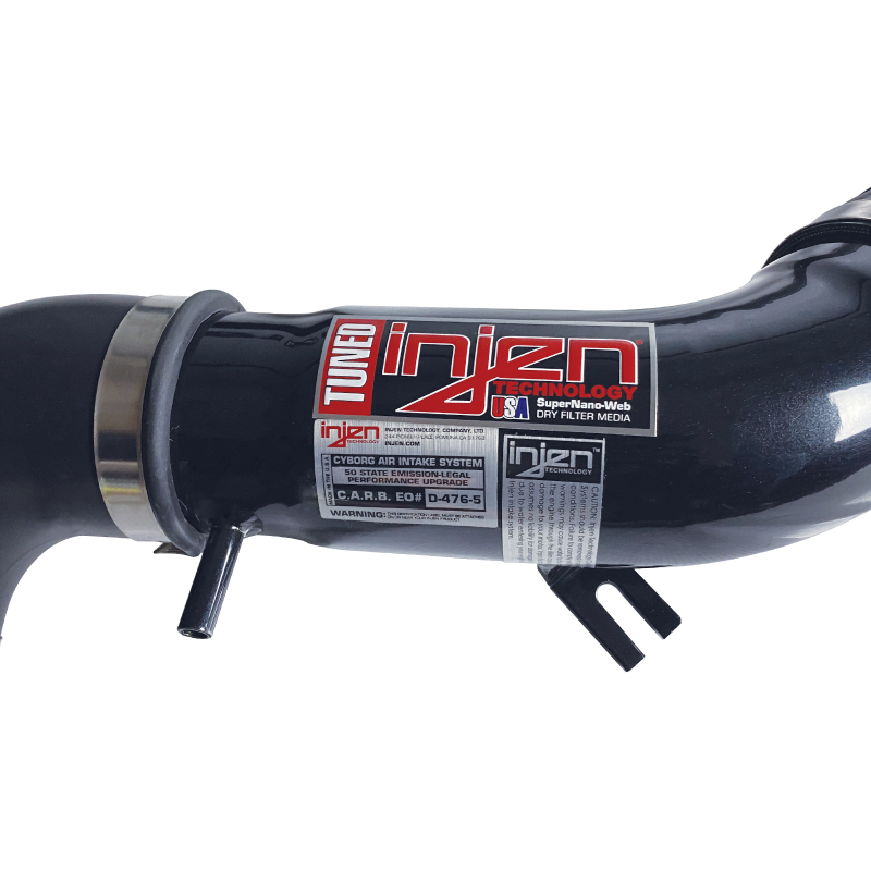 Injen 00-05 Eclipse / 00-03 Galant / 01-04 Sebring / 01-04 Stratus 3.0L V6 Black Short Ram Intake - Image 5