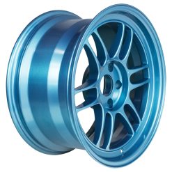 Alternative view of Enkei RPF1 17x9 5x114.3 22mm Offset 73mm Bore Emerald Blue Wheel (MOQ 40)