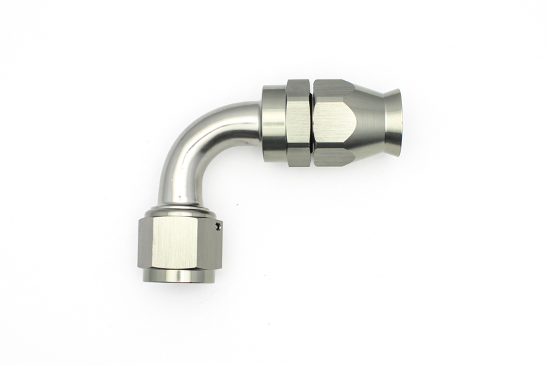 DeatschWerks 10AN Female Swivel 90-Degree Hose End PTFE (Incl. 1 Olive Insert) - Image 5