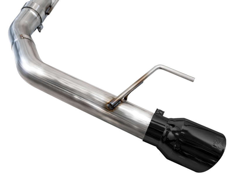 AWE 2024 Ford Mustang GT Fastback S650 RWD Track Edition Catback Exhaust w/ Dual Diamond Black Tips - Image 10
