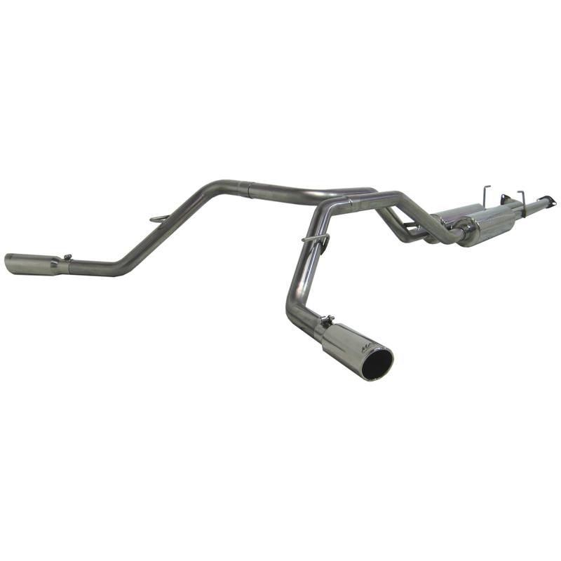 MBRP 2007-2009 Toyota Tundra 4.7/5.7L V8 DC-Std. & CM-SB Cat Back Dual Side Exit - Image 3