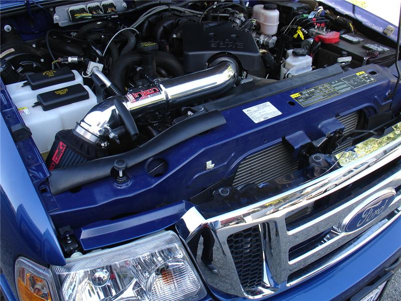 Injen 04-11 Ford Ranger PU 4.0L V6 Polished Short Ram Intake w/ MR Tech / Air Fusion / Heat Shield - Image 2