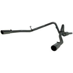 MBRP 2004-2008 Ford F150 4.6/5.4L EC/CC-SB Cat Back Dual Split Rear - Image 3