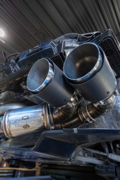 MBRP 20-24 Chevrolet Corvette C8 3in Active Cat Back Quad Split Rear Exit Exhaust w/ AFM Sims - Image 7