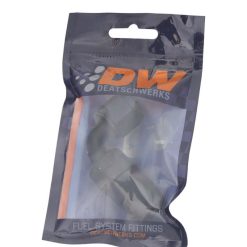 Alternative view of DeatschWerks 6AN Female Swivel 90-Degree Hose End CPE - Anodized Matte Black