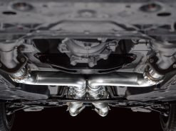 AWE 2023 Nissan Z RZ34 RWD Track Edition Catback Exhaust System w/ Chrome Silver Tips - Image 4