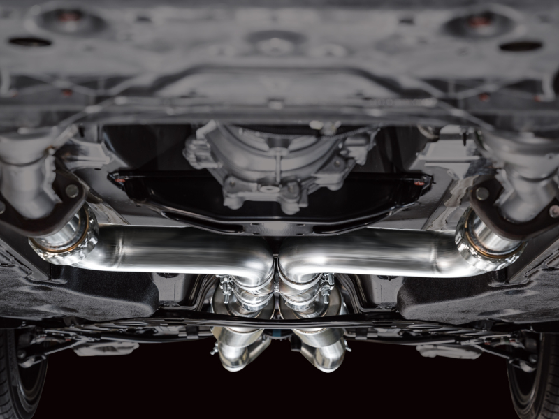 AWE 2023 Nissan Z RZ34 RWD Touring Edition Catback Exhaust System w/ Diamond Black Tips - Image 3