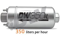 Alternative view of DeatschWerks 350 LPH DW350iL In-Line External Fuel Pump (No Bracket)