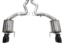 AWE 2024 Ford Mustang GT Fastback S650 RWD Touring Catback Exhaust w/ Dual Diamond Black Tips - Image 11