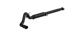 MBRP 2015 Ford F-150 2.7L / 3.5L EcoBoost 4in Cat Back Single Side Black Exhaust System - Image 3
