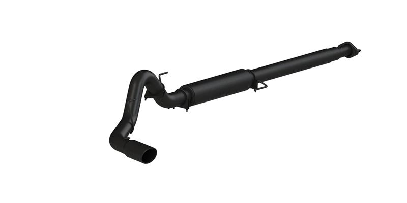 MBRP 2015 Ford F-150 2.7L / 3.5L EcoBoost 4in Cat Back Single Side Black Exhaust System - Image 3
