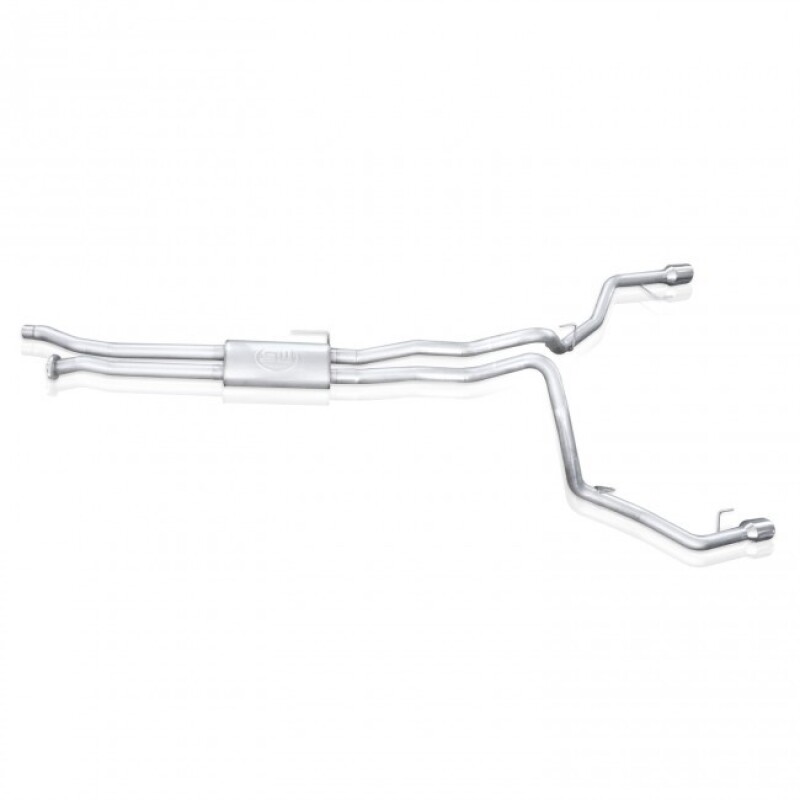 Stainless Works 2017+ Ford Raptor 3.5L 3in Exhaust Factory Connection Under Bumper - Image 2