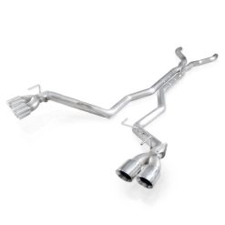 Alternative view of Stainless Works 2012-15 Camaro ZL1 6.2L 3in Catback Dual Chambered Exhaust X-Pipe Resonator Deletes