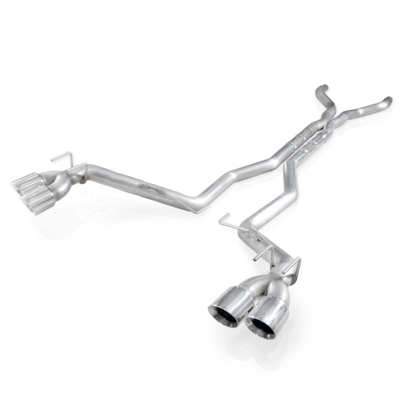 Stainless Works 2012-15 Camaro ZL1 6.2L 3in Catback Dual Chambered Exhaust X-Pipe Resonator Deletes - Image 2