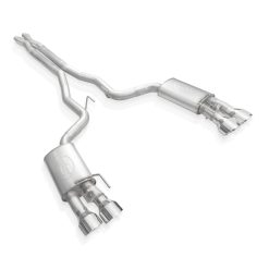 Stainless Works 2020 Ford GT500 Legend Catback X-Pipe Exhaust Factory Connect - Polished Tips - Image 16