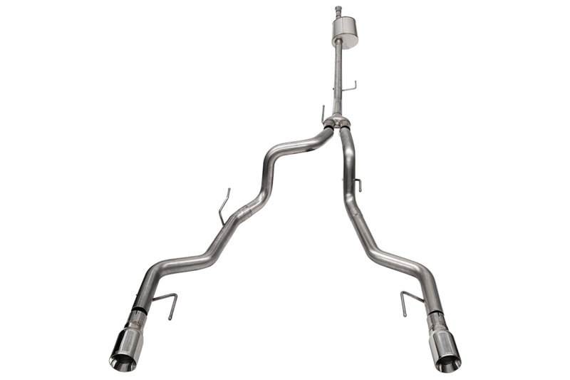 Corsa 2021-2023 Ford F-150 SuperCrew/5.5ft Bed 5.0L V8 Sport Cat-Back Dual Rear Exit-Polished - Image 2