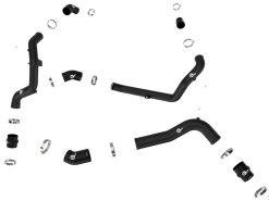aFe 22-23 Ford Explorer BladeRunner Aluminum Hot and Cold Charge Pipe Kit - Blk - Image 2