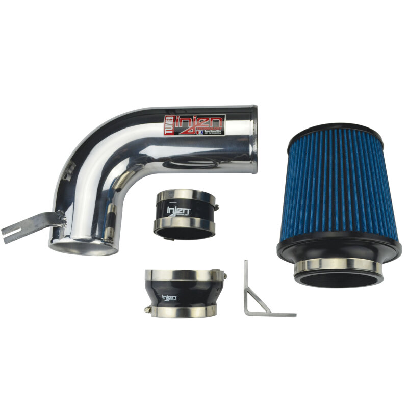 Injen 14-18 Dodge Ram 3.0L V6 Polished Power-Flow Short Ram Intake - Image 5