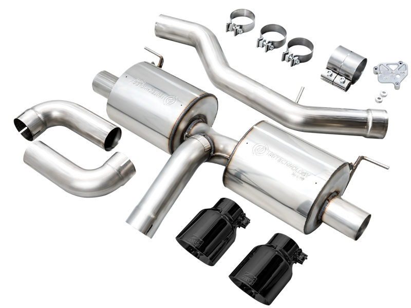 AWE 19-23 BMW 330i / 21-23 BMW 430i Base G2X Touring Axle Back Exhaust - Diamond Black - Image 10