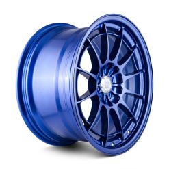 Alternative view of Enkei NT03+M 18x9.5 5x114.3 40mm Offset 72.6mm Bore Victory Blue Wheel G35/350z (MOQ 40)