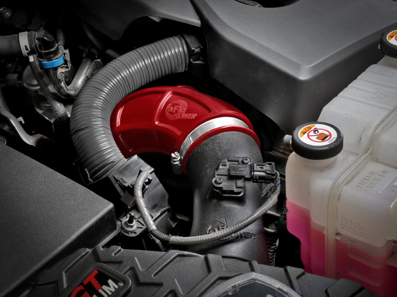 aFe Power 22-24 Toyota Land Cruiser (J300) / 22-24 Toyota Tundra V6-3.4L (tt) Red Turbo Inlet Pipes - Image 11