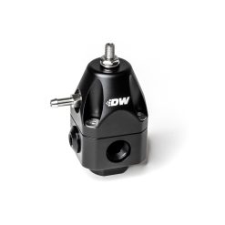 Alternative view of DeatschWerks DWR1000c Adjustable Fuel Pressure Regulator Dual 6AN Inlet and 6AN Outlet - Black