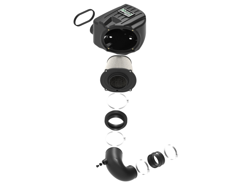 aFe Quantum Pro DRY S Cold Air Intake System 94-02 Dodge Cummins L6-5.9L - Dry - Image 6