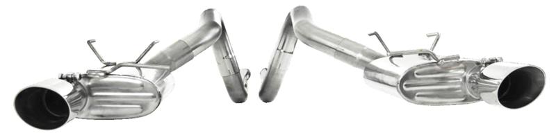 MBRP 05-09 Ford Shelby GT500 / GT Dual Split Rear Street Version 4in Tips T409 Exhaust System - Image 5