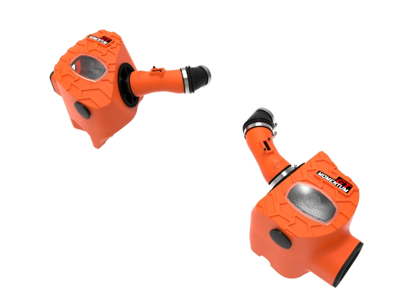 aFe 2022 Toyota Tundra V6-3.5L (tt) Momentum GT Cold Air Intake System w/ Pro 5R Filter - Orange - Image 3