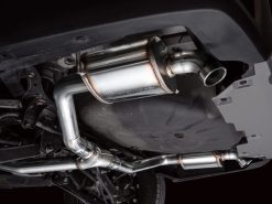 AWE 20-25 Subaru Outback (Wilderness & XT) 0FG Catback Exhaust w/Dual BashGuards - Image 3